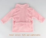 Adolala Newborn Photography Props 4 PCS Photoshoot Outfits Bathrobe Baby Curler Hat Bead Necklace Glasses Costume Sets - Image 2